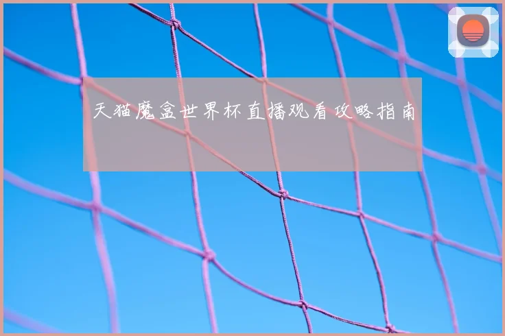 天猫魔盒世界杯直播观看攻略指南