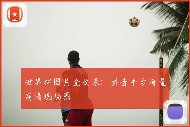 世界杯图片全收录：抖音平台海量高清现场图